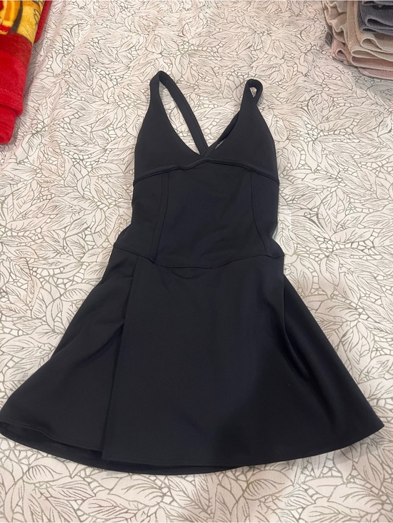 FP Movement by Free People Dresses & Skirts - Free People Black V-Neck Fit-and-Flare Dress